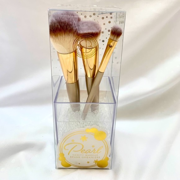 Makeup brush set with organizer NEW - Picture 1 of 6